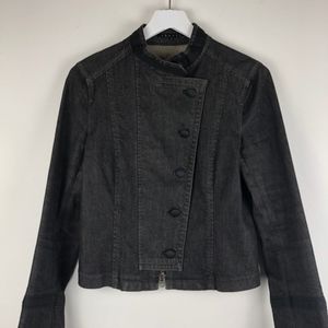 Theory Military Denim Jacket